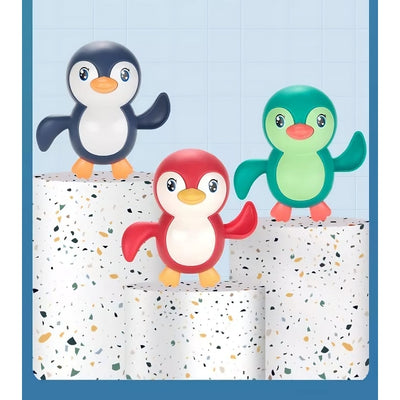 Press and Go Cute Pet Penguin Toy (Pack of 1) - Assorted Color