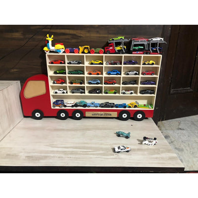 Personalised Monster Garage (Toy Car Storage) - COD Not Available
