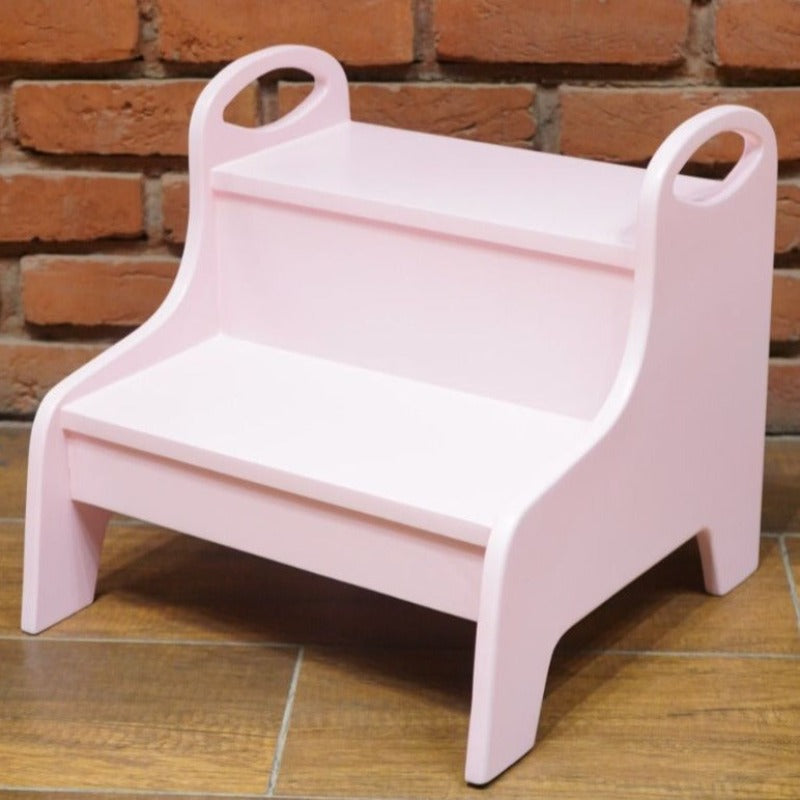 Personalised 2 Steps Wooden Step Stool  (1-3 Years) | COD Not Available