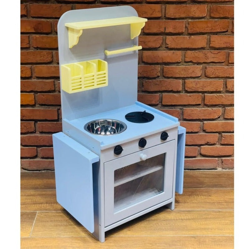 Mini Kitchen with Extension Tables and Water Dispenser 41 Inches - (COD Not Available)