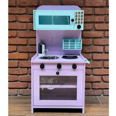 Mini Kitchen (41 inches) with Microwave and Water dispenser (COD Not Available)