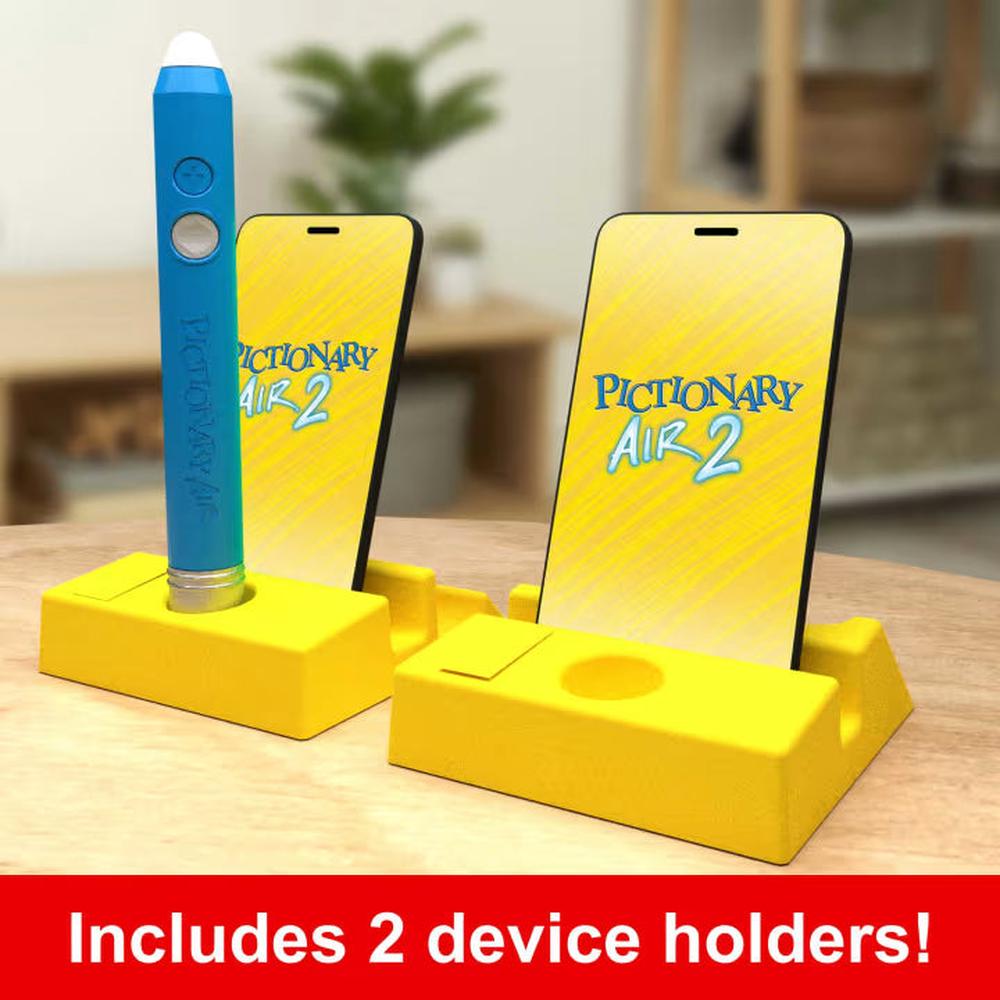 Mattel Pictionary Air 2 - Interactive Family Drawing Game | Light Pen, App Features & Screen Casting (8 Years till Grown Ups)
