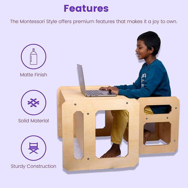 Montessori Chair and Table Set (COD Not Available)