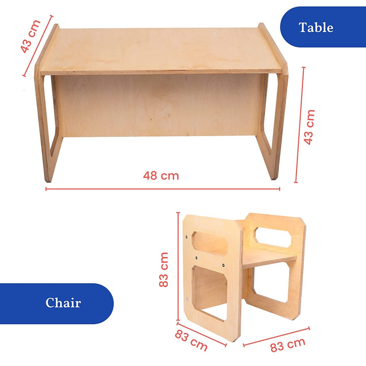 Montessori Chair and Table Set (COD Not Available)