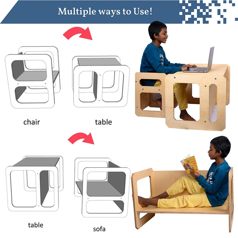 Montessori Chair and Table Set (COD Not Available)