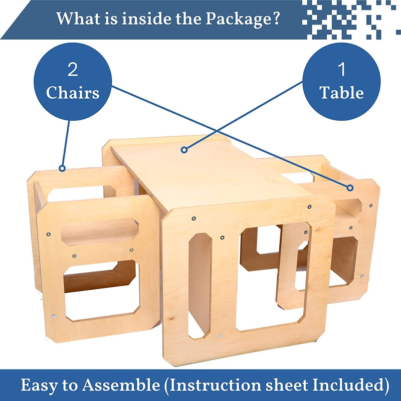 Montessori Chair and Table Set (COD Not Available)