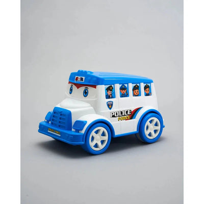 Police Force Friction Bus Toy (2-5 Years)