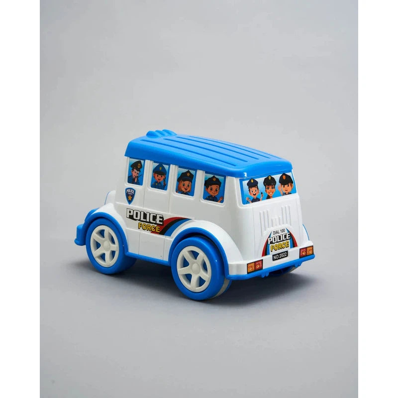 Police Force Friction Bus Toy (2-5 Years)