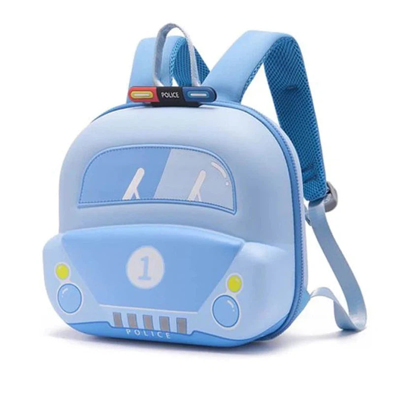 Police Joyride Kids Backpack (Blue)