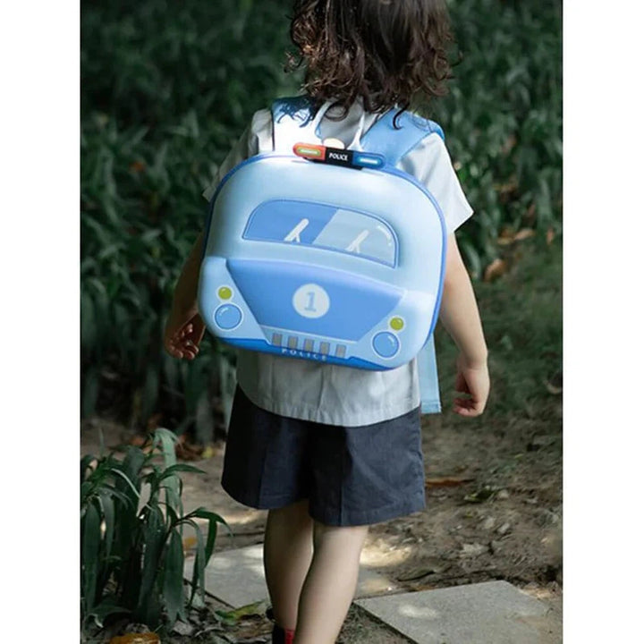 Police Joyride Kids Backpack (Blue)