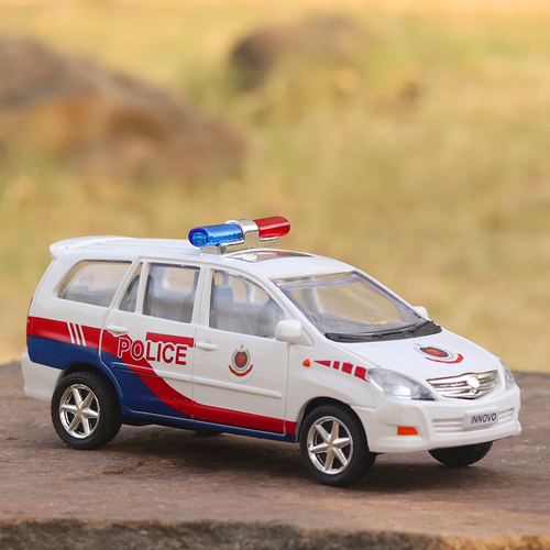 Centy Police Chase Innovo Pull Back Toy Car (3-6 Years)