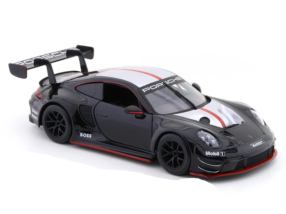 Bburago Original Porsche 911 GT3 R Licensed Diecast Car | 1:24 Scale (14 Years till Grown Ups)