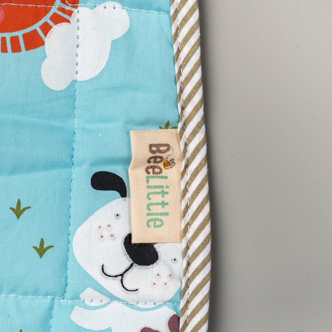 Beelittle Farm Frenzy Organic Cotton Changing Mat