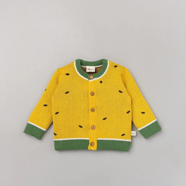 Beelittle Citrus Melon Organic Cotton Sweater