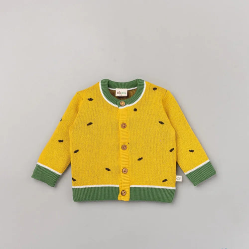 Beelittle Citrus Melon Organic Cotton Sweater