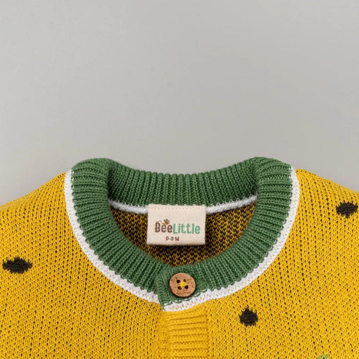 Beelittle Citrus Melon Organic Cotton Sweater
