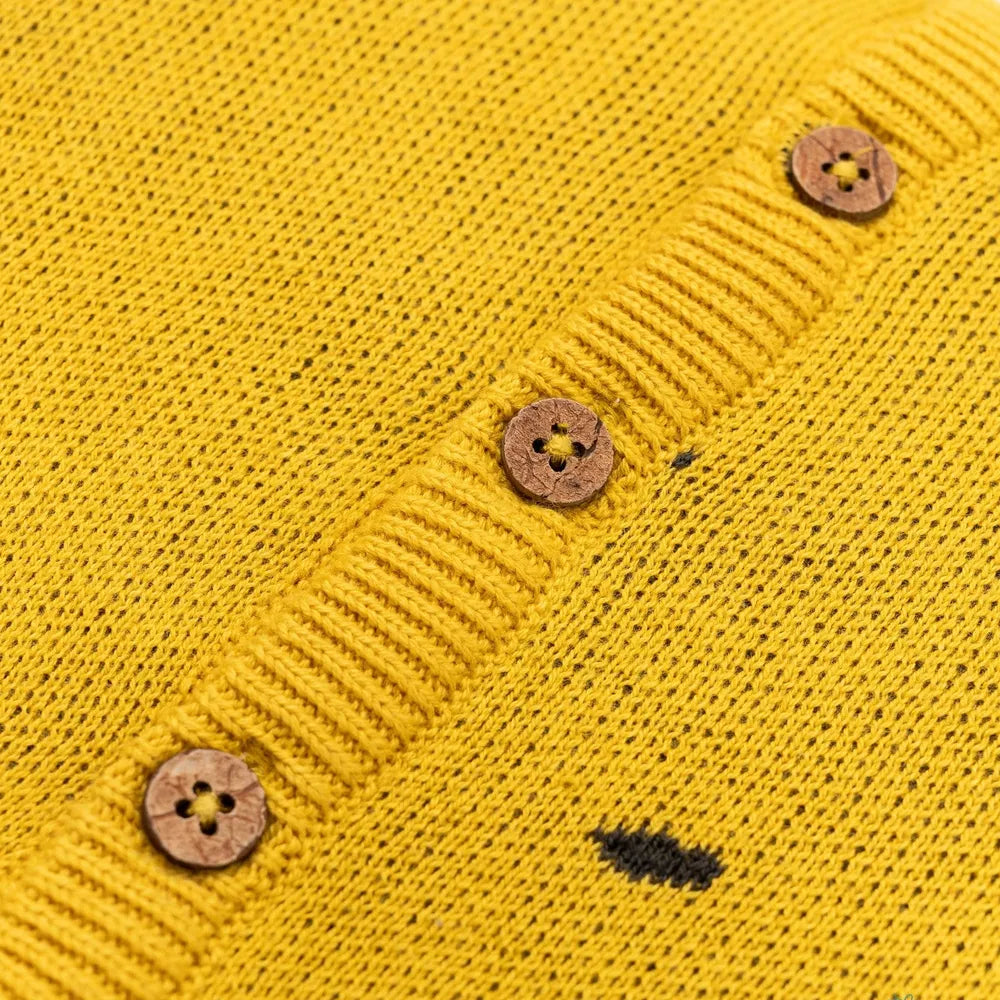 Beelittle Citrus Melon Organic Cotton Sweater