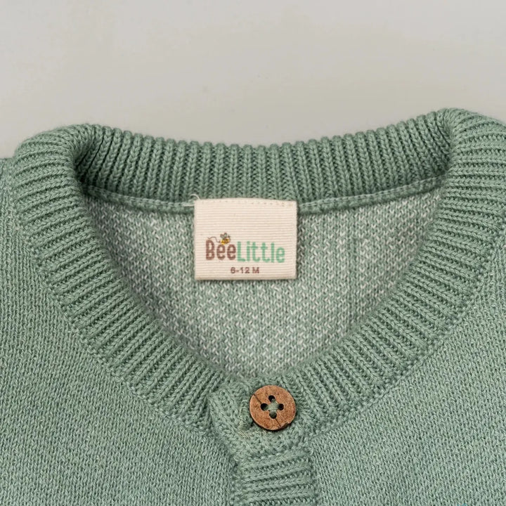 Beelittle Green Giffy Organic Cotton Sweater