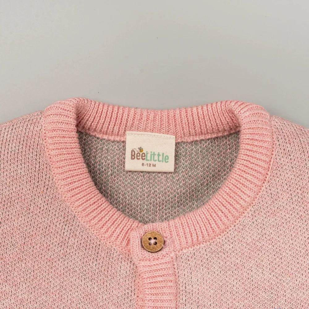 Beelittle Green Touch Organic Cotton Sweater