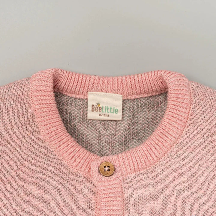 Beelittle Green Touch Organic Cotton Sweater