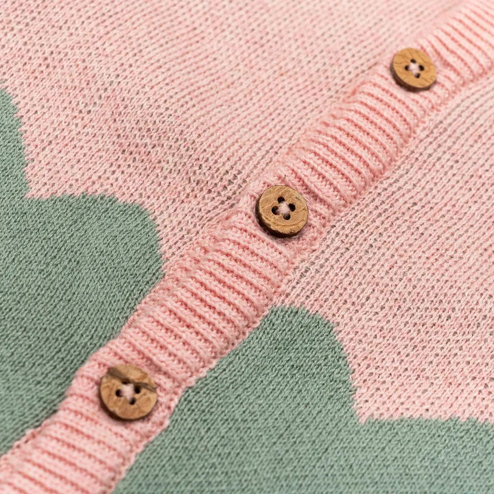 Beelittle Green Touch Organic Cotton Sweater