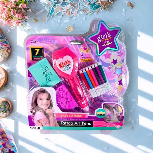 Girls' Creator Tattoo Art Pen | DIY Beautiful Tattoo Art