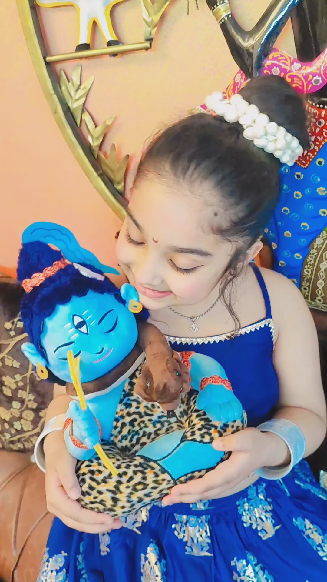 Mantra Singing Baby Shiva Soft Toy