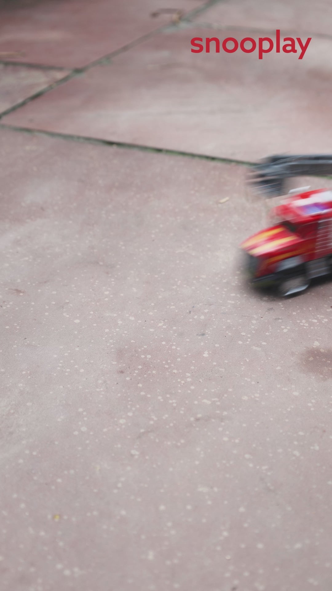 Remote Control City Fire Brigade Toy with Headlights (5-8 Years)