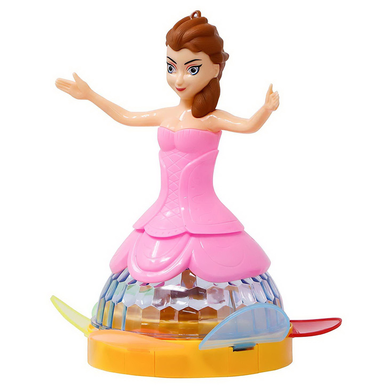 Princess Dancing Doll with 3D Lights & Sound Toy