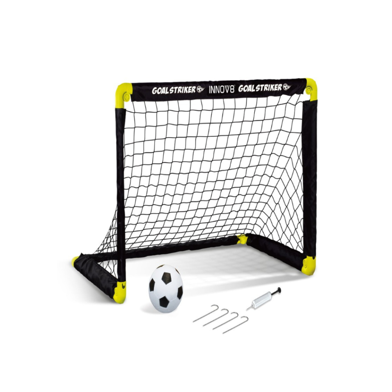INNOV8 Foldable Mini Soccer Goal Set | Weight-1.5 Kg (5-10 Years)