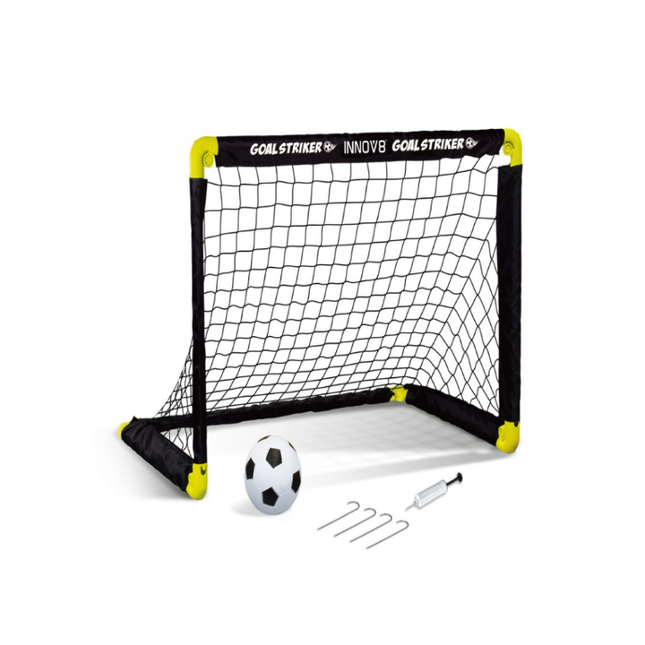INNOV8 Foldable Mini Soccer Goal Set | Weight-1.5 Kg (5-10 Years)