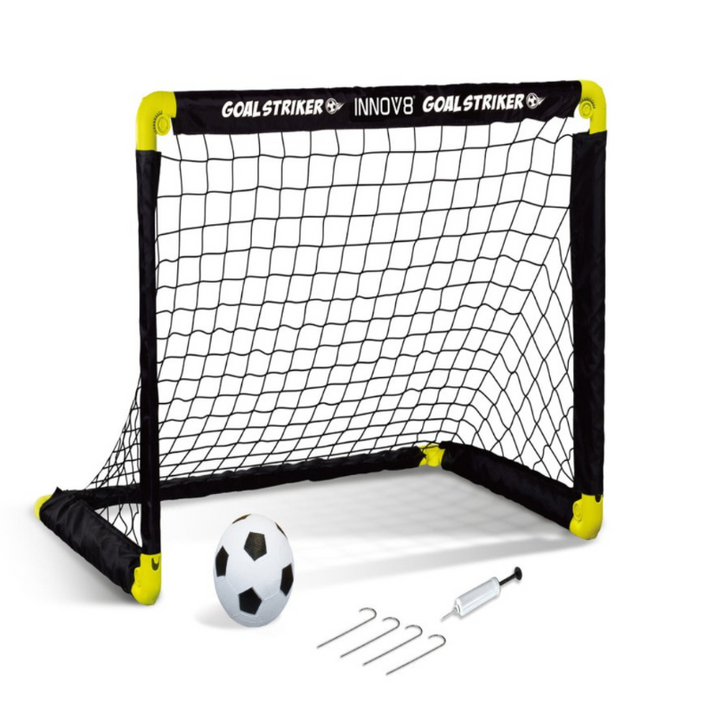INNOV8 Foldable Mini Soccer Goal Set | Weight-1.5 Kg (5-10 Years)