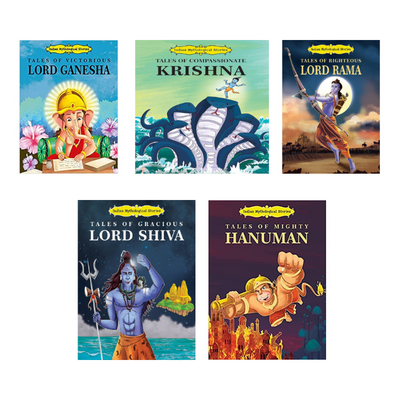 Set of 5 Indian Mythological Stories Books