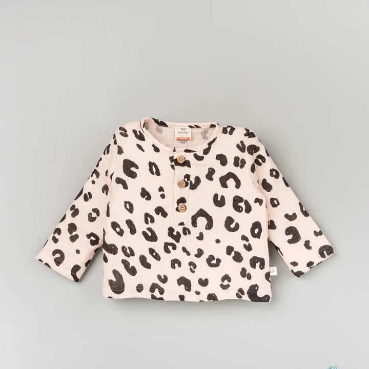 Beelittle Leopard Luxe 2-Piece Crinkled Set