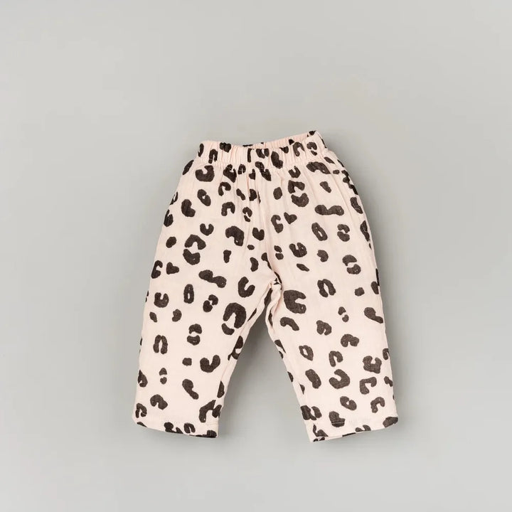 Beelittle Leopard Luxe 2-Piece Crinkled Set