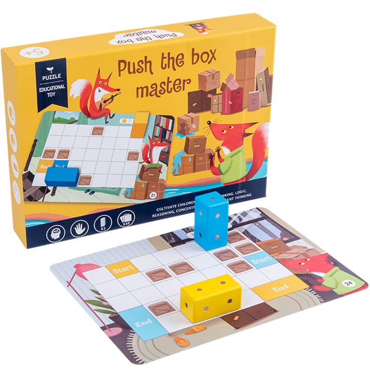 Push the Box Master Game Educational Learning Toys