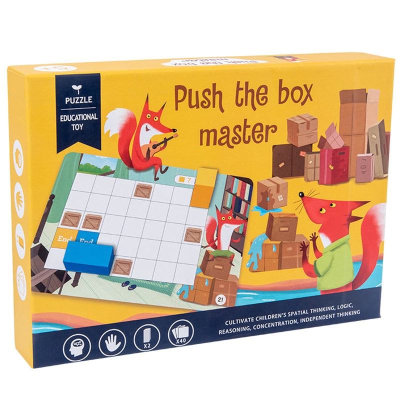 Push the Box Master Game Educational Learning Toys