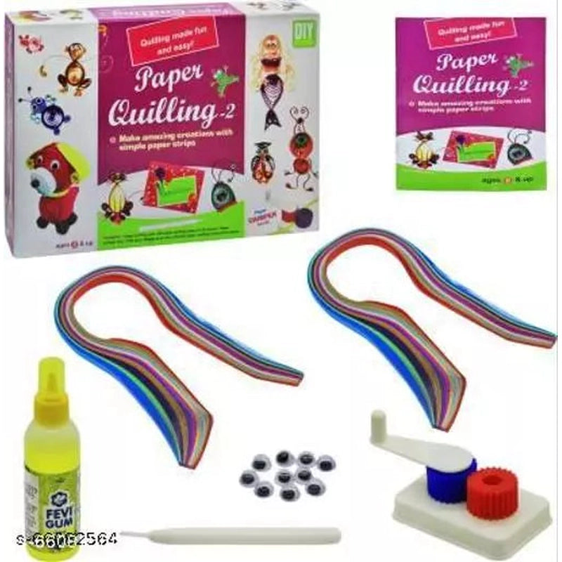 Paper Quilling (Set-2) - Activity Kit