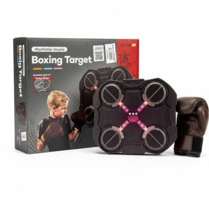 Rhythmic Music Boxing Target | Interactive Musical Punching Pad with Boxing Gloves