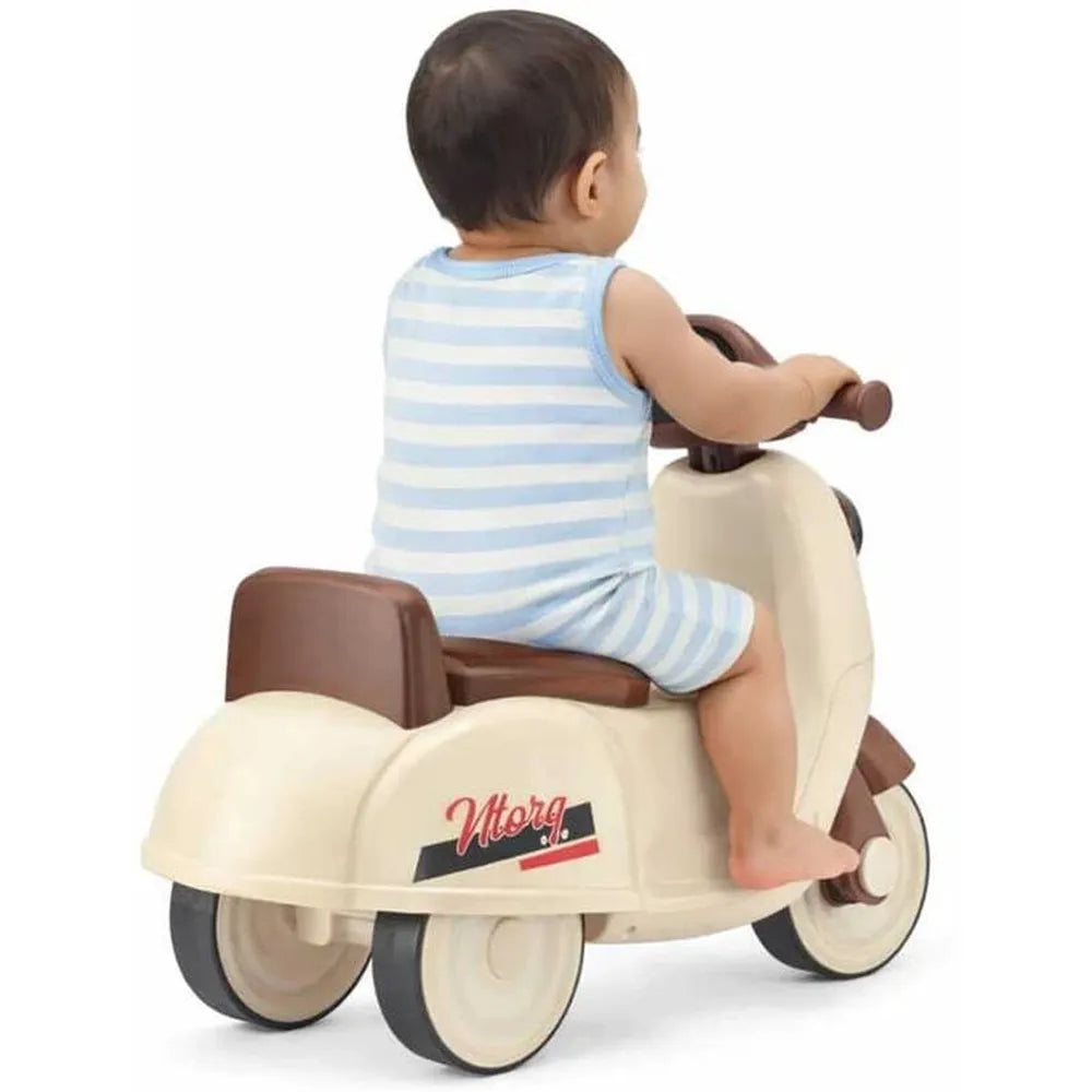 Bhasin Ntorq Kids Ride-On Scooter | Music & Lights | Battery-Free Push Ride-On Toy | Kids Scooter