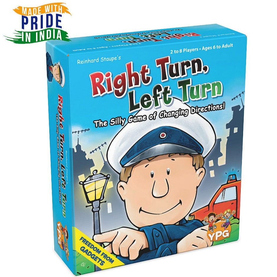 Right Turn Left Turn (Multiplayer Logical Cards Fun Game)