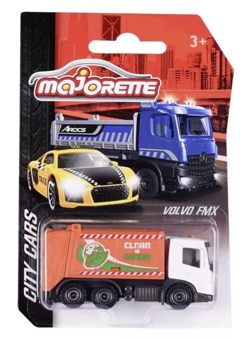 Original Licensed Majorette Volvo FMX (City Cars) Diecast Car