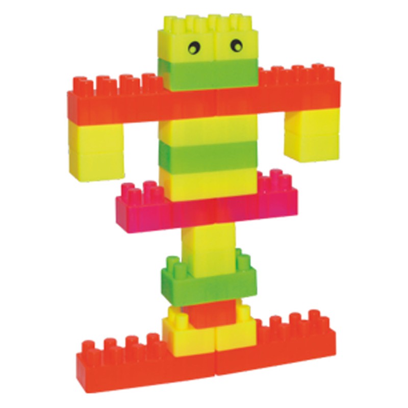 Brilliant Play Blocks for Kids - Robots