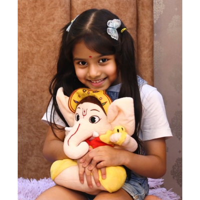 Mantra Singing Baby Ganesha Soft Toy