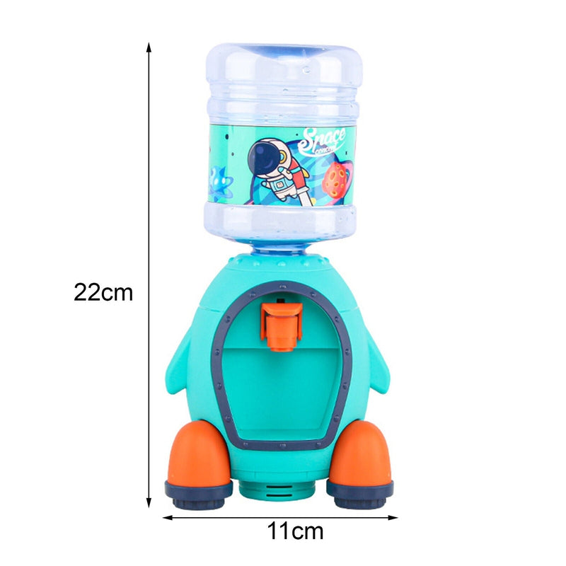 Electronic and Realistic Detachable Water Dispenser - Space Rocket (Pretend Play Set)