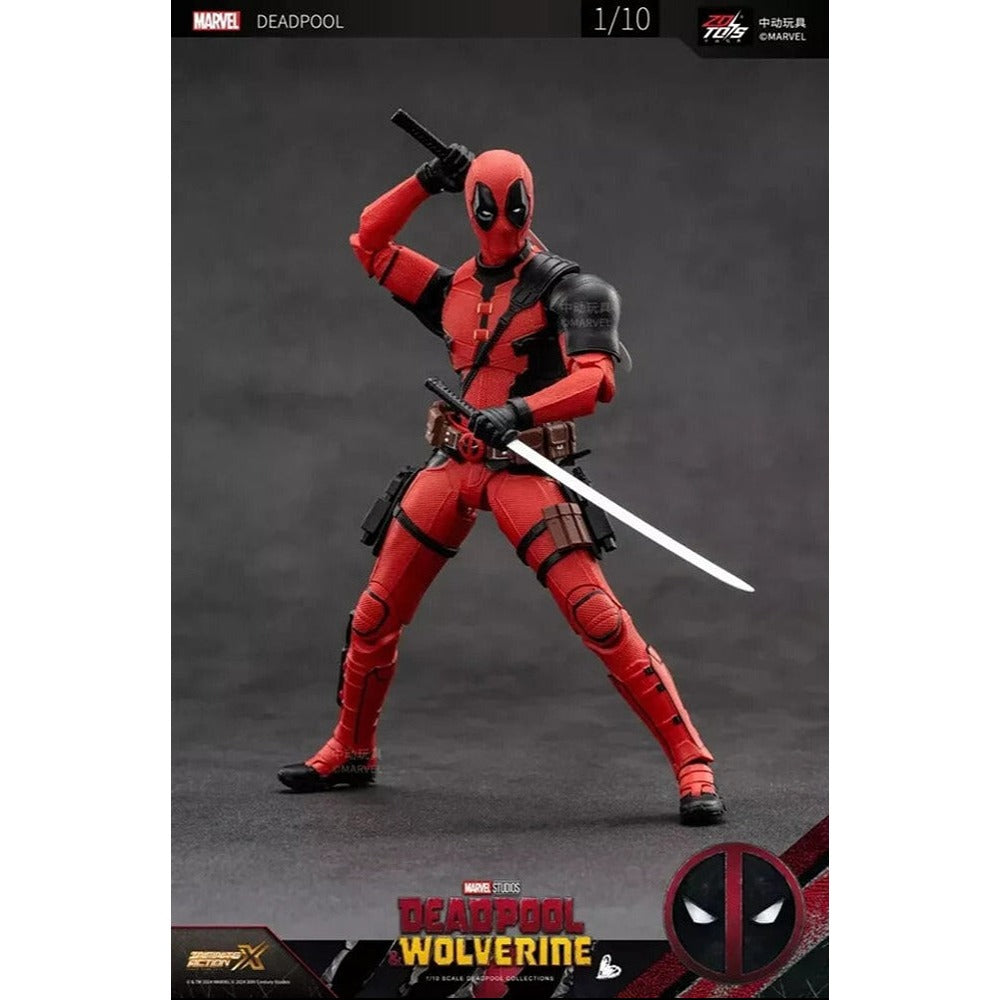 Original Licensed Marvel Deadpool Action Figure | 1:10 Scale (15 Years till Grown Ups)