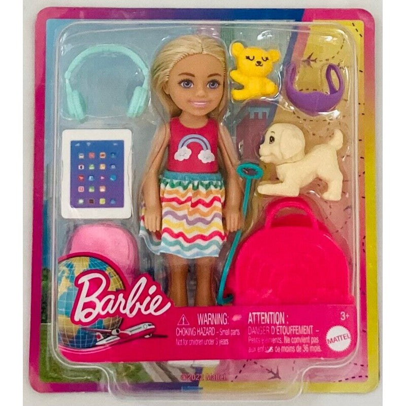 Buy Original Barbie Chelsea Doll Travel Set with Puppy