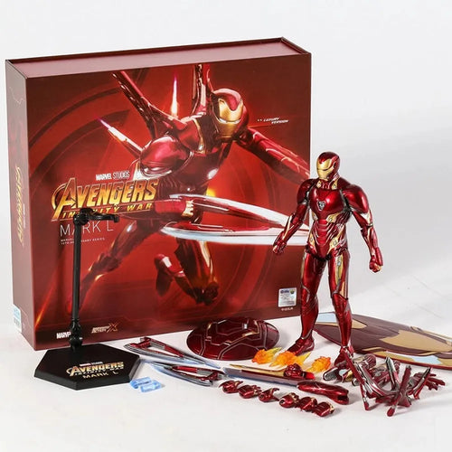 Marvel Original Iron Man Mark50 Action Figure Luxury Version - 10th Anniversary Edition (15 Years till Grown Ups)
