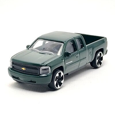Original Licensed Majorette Street Cars Chevrolet Silverado Diecast Car | 1:64 Scale Collectible Miniature Vehicle