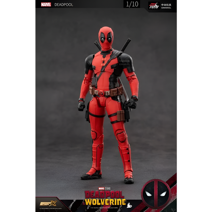 Original Licensed Marvel Deadpool Action Figure | 1:10 Scale (15 Years till Grown Ups)